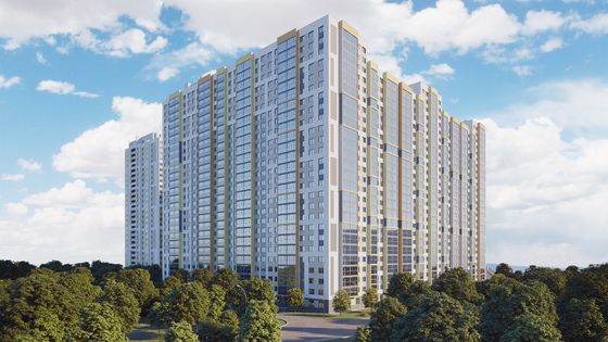 Продажа 2-комнатной квартиры 46,2 м², 24/32 этаж