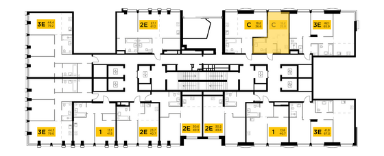 Продажа квартиры-студии 25,8 м², 7/35 этаж