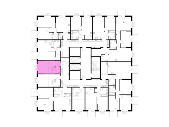 Продажа квартиры-студии 20,3 м², 5/17 этаж