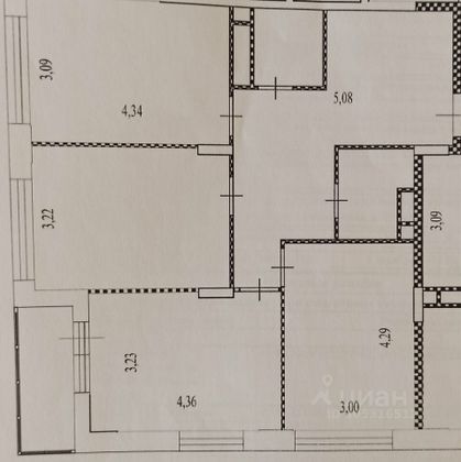 Продажа 3-комнатной квартиры 77 м², 10/13 этаж