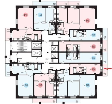 Продажа квартиры-студии 20,5 м², 12/25 этаж