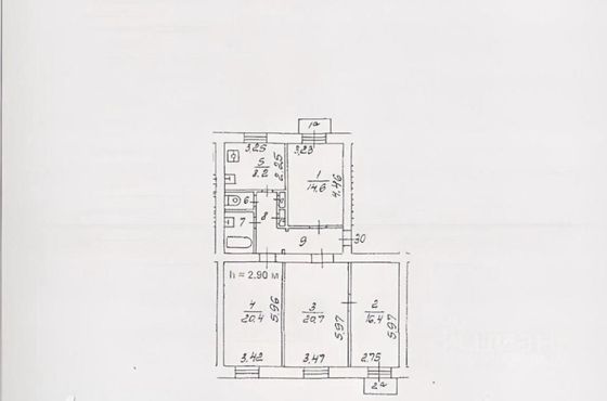 Продажа 4-комнатной квартиры 94,7 м², 5/5 этаж