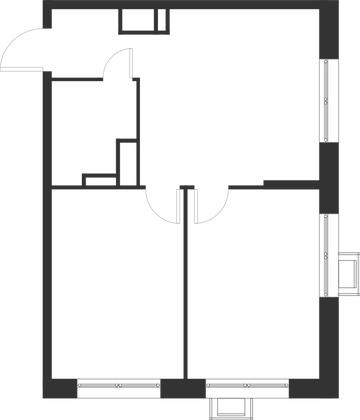 Продажа 2-комнатной квартиры 50,9 м², 12/17 этаж