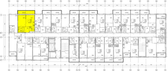 Продажа 1-комнатной квартиры 39,6 м², 9/12 этаж