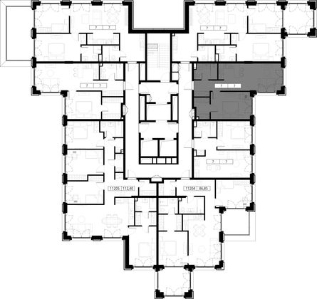 Продажа 1-комнатной квартиры 49,4 м², 12/15 этаж