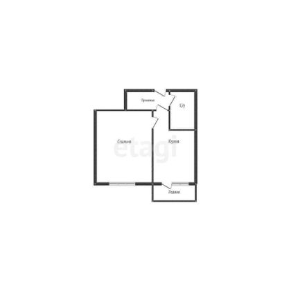 Продажа 1-комнатной квартиры 42,4 м², 14/22 этаж
