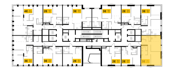 Продажа 3-комнатной квартиры 67,9 м², 20/33 этаж