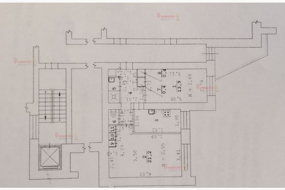 Продажа 1 комнаты, 12,7 м², 3/4 этаж