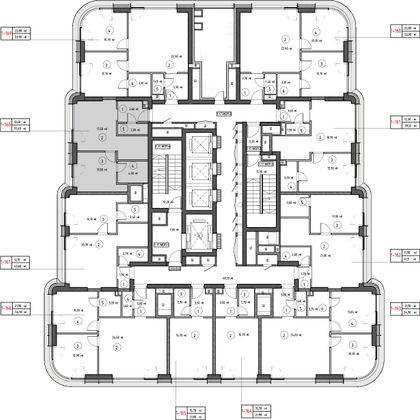 Продажа 1-комнатной квартиры 37,6 м², 18/53 этаж