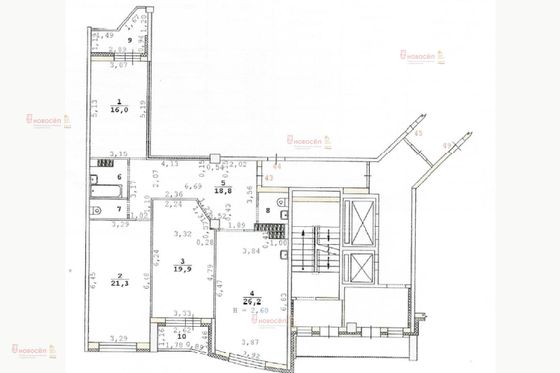 Продажа 3-комнатной квартиры 110 м², 9/19 этаж