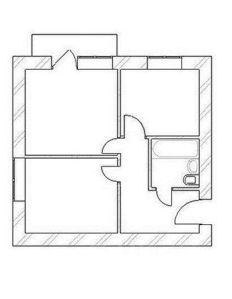 Продажа 1-комнатной квартиры 30,5 м², 3/5 этаж