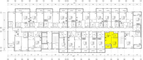 Продажа 1-комнатной квартиры 33,5 м², 3/12 этаж