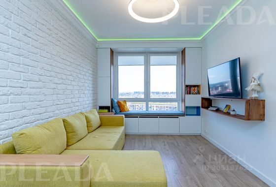 Продажа 1-комнатной квартиры 35,1 м², 23/23 этаж