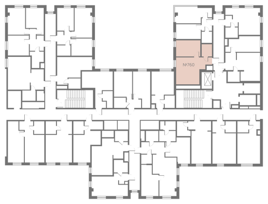 Продажа 1-комнатной квартиры 34,7 м², 11/13 этаж