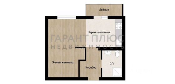 Продажа квартиры-студии 39 м², 5/16 этаж