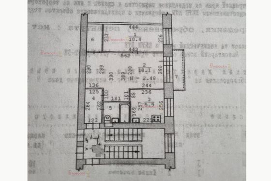 Продажа 2-комнатной квартиры 43,3 м², 3/5 этаж