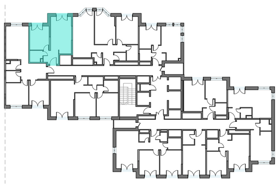 Продажа 1-комнатной квартиры 40 м², 5/26 этаж