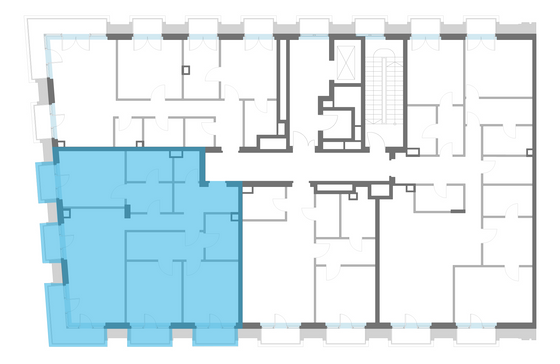 Продажа 3-комнатной квартиры 110,1 м², 5/6 этаж