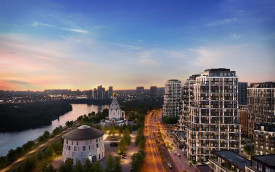 Продажа 1-комнатной квартиры 47,5 м², 19/20 этаж