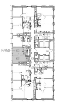 Продажа 1-комнатной квартиры 39,4 м², 48/52 этаж