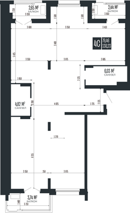 Продажа 4-комнатной квартиры 130,2 м², 8/15 этаж