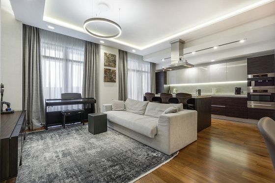 Продажа 3-комнатной квартиры 121,4 м², 13/26 этаж