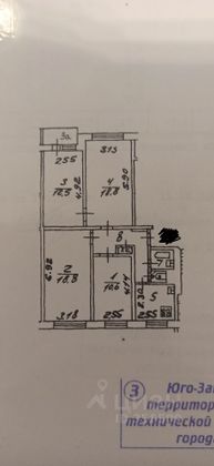 Продажа 4-комнатной квартиры 77,7 м², 1/9 этаж