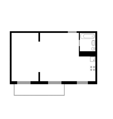 58,8 м², 2-комн. квартира, 7/8 этаж