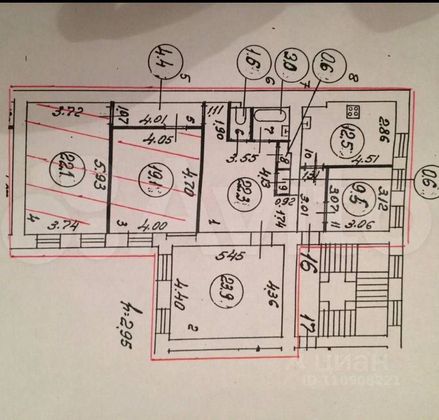 Продажа 1 комнаты, 41,2 м², 3/3 этаж