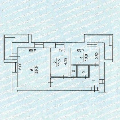 Продажа 2-комнатной квартиры 70,2 м², 6/9 этаж