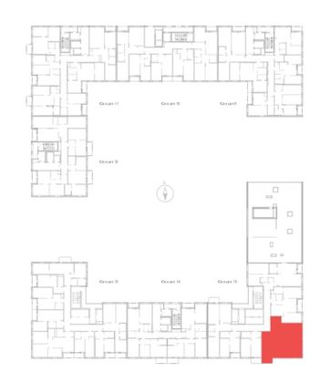 Продажа 3-комнатной квартиры 103 м², 12/14 этаж