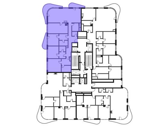 Продажа 4-комнатной квартиры 201,3 м², 12/14 этаж