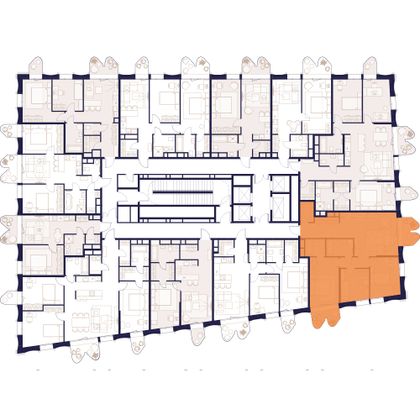 Продажа 3-комнатной квартиры 90 м², 12/23 этаж