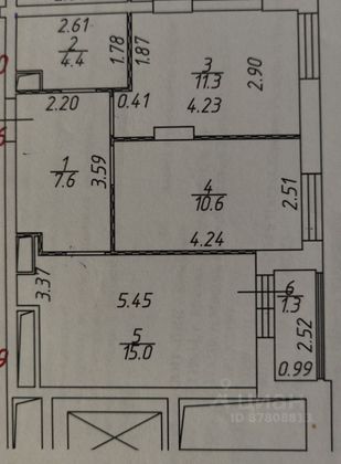 Продажа 2-комнатной квартиры 48,9 м², 19/30 этаж