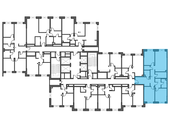 Продажа 3-комнатной квартиры 97,4 м², 2/28 этаж