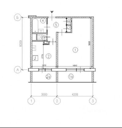 Продажа 1-комнатной квартиры 39 м², 9/14 этаж