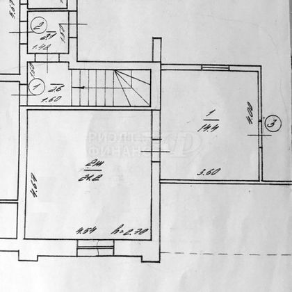 Продажа 1-комнатной квартиры 35,6 м², 2/2 этаж