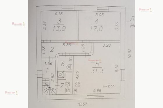 175 м², дом, с участком 10 соток