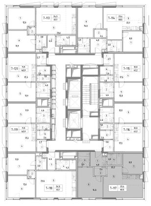 Продажа 2-комнатной квартиры 60,5 м², 16/30 этаж