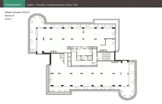 Продажа многокомнатной квартиры 693 м², 7/7 этаж