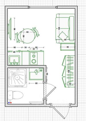 Продажа квартиры-студии 11,1 м², -1/5 этаж