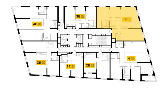 Продажа 4-комнатной квартиры 115,4 м², 26/29 этаж