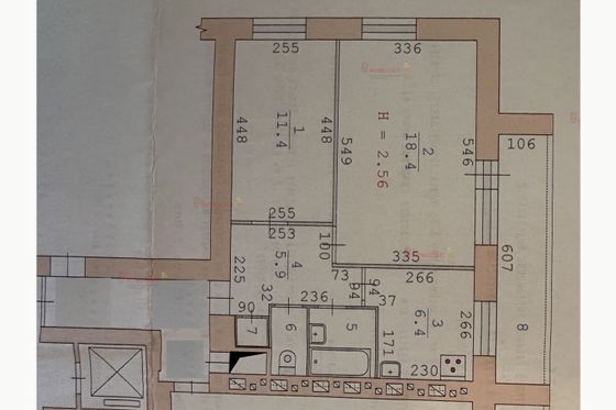 Продажа 2-комнатной квартиры 47 м², 7/12 этаж