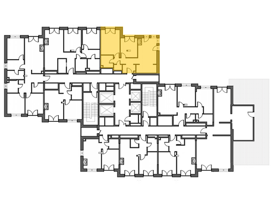 Продажа 2-комнатной квартиры 66,7 м², 26/28 этаж