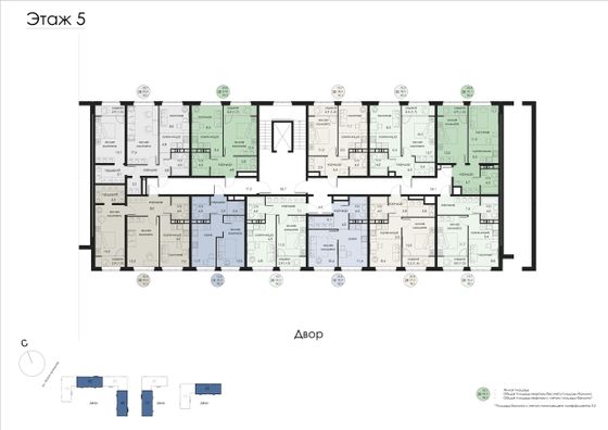 Продажа 3-комнатной квартиры 62,1 м², 6/6 этаж