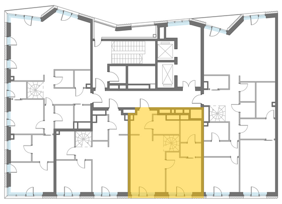 Продажа 2-комнатной квартиры 84,8 м², 4/9 этаж