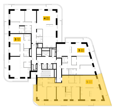 Продажа многокомнатной квартиры 185,2 м², 11/19 этаж