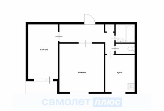 Продажа 1-комнатной квартиры 30,7 м², 1/12 этаж