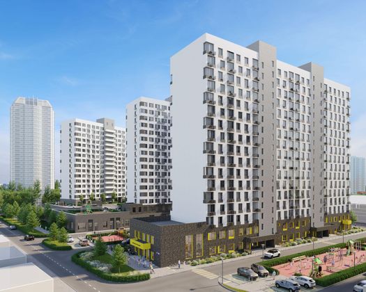 Продажа 1-комнатной квартиры 36,9 м², 13/17 этаж