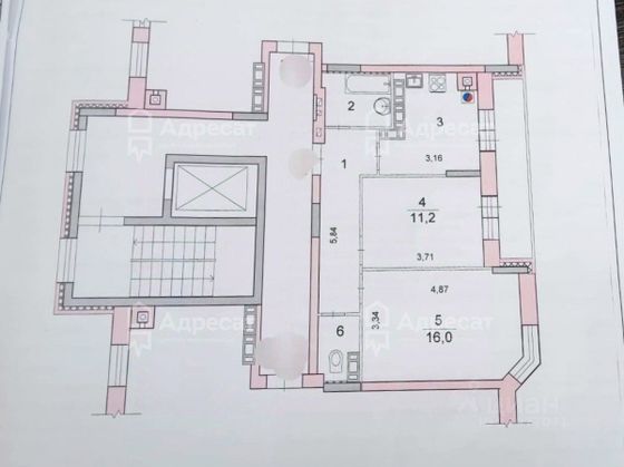 Продажа 2-комнатной квартиры 50,5 м², 9/10 этаж